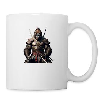 The Ninja Gorilla - Tasse - Weiß - Rechts