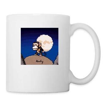Singe - Mug blanc - blanc - Droite