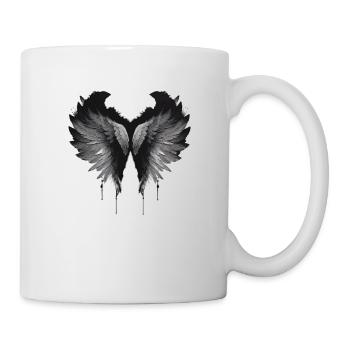 Flügel - Tasse - Weiß - Rechts