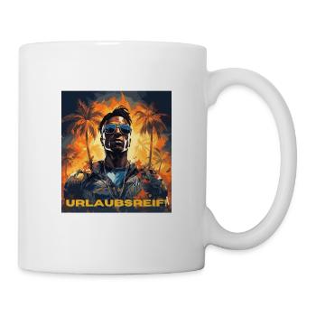 Urlaubsreif! - Tasse - Weiß - Rechts
