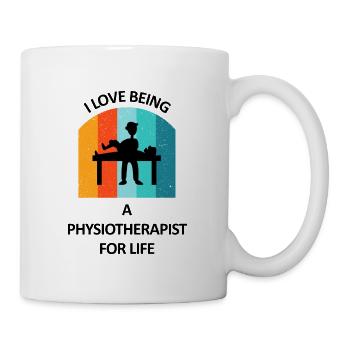 Physiotherapist Humorous Gift Saying Funny - Mug - white - Right