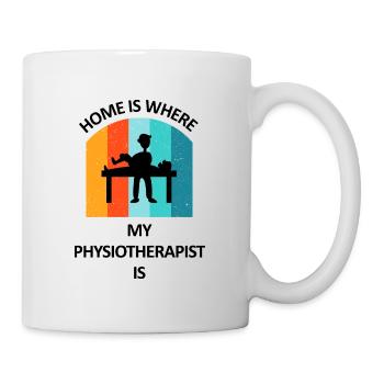 Physiotherapist Humorous Gift Saying Funny - Mug - white - Right