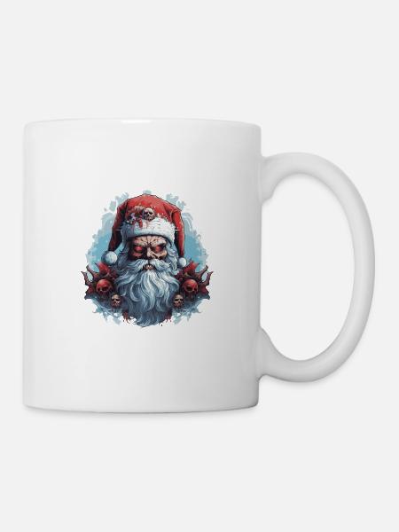 Santa Kraus 2 - Tasse - Weiß