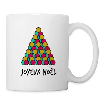 NOËL. ANNEE. ANNIVERSAIRE. RETRAITE. PAPA. MAMAM. - Mug blanc - blanc - Droite