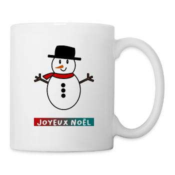 NOËL. ANNEE. ANNIVERSAIRE. RETRAITE. PAPA. MAMAM. - Mug blanc - blanc - Droite