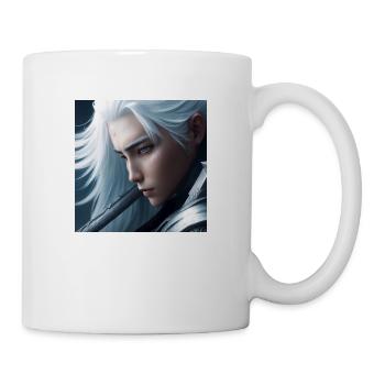 guerrier japonais - Mug blanc - blanc - Droite
