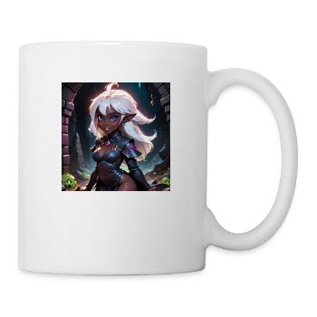 princesse jeux - Mug blanc - blanc - Droite