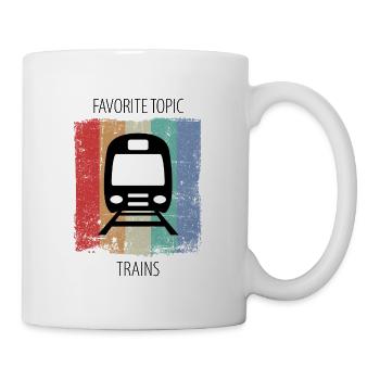 Train Railway Railroad Worker Trains Train Driver - Mug - white - Right