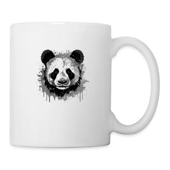Panda Head Portrait Animal - Mug - white - Right