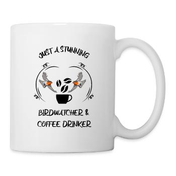 Bird Watching Bird Watching Birding Coffee - Mug - white - Right