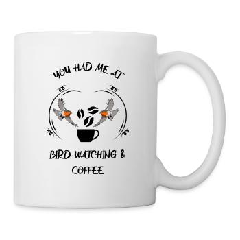Bird Watching Bird Watching Birding Coffee - Mug - white - Right