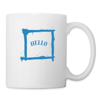Minimalist Greeting - Mug - white - Right
