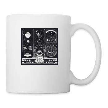 Hello its me Cosmi - Tasse - Weiß - Rechts