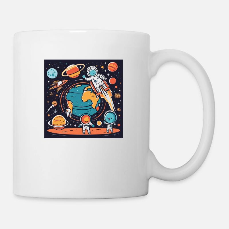 Wir sind die Erde - Tasse - Weiß
