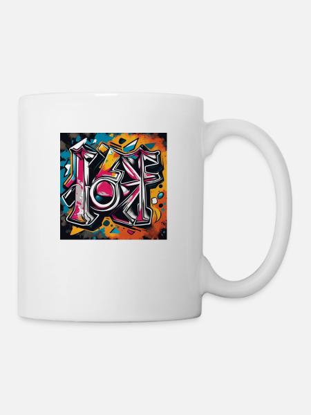 urban street 2 - Tasse - Weiß