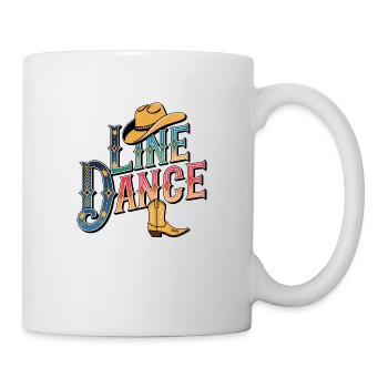 La danse en ligne : mon hobby - ma passion - mon truc - Mug blanc - blanc - Droite