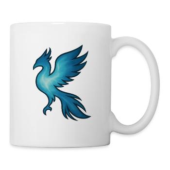 Soul Animal and Guardian Being: Phoenix - Mug - white - Right