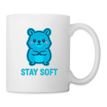 Stay Soft Quokka Design - Mug - white - Right