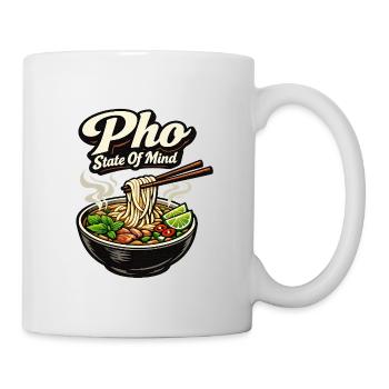 Pho State Of Mind Cuisine vietnamienne vintage - Mug blanc - blanc - Droite