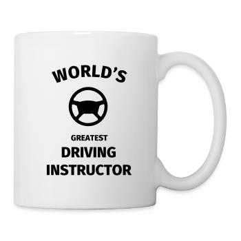 World's Greatest Driving Instructor - Mug blanc - blanc - Droite