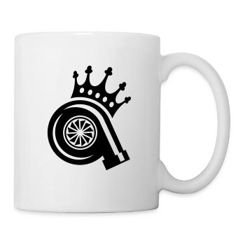 TUNING, TURBO LADER KING - Tasse - Weiß - Rechts