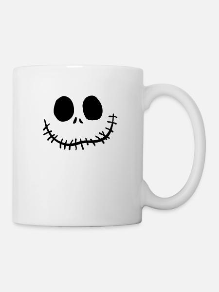 jack o'lantern - Tasse - Weiß