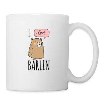 J'AIME BERLIN | Bearlin Bear - Mug blanc - blanc - Droite
