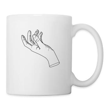 hand - Mug - white - Right