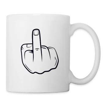 Majeur - Mug blanc - blanc - Droite