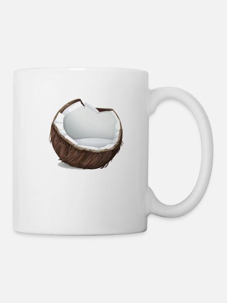 Coconut pour toi ! - Mug blanc - blanc