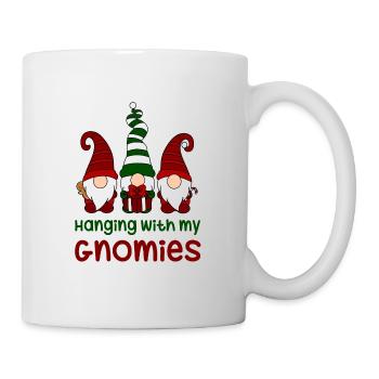 Hangig avec mes Gnomies - Mug blanc - blanc - Droite