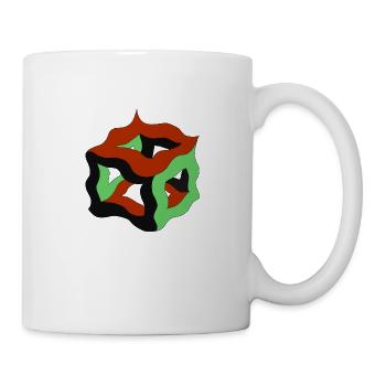 Dream Cube or Plato. - Mug - white - Right