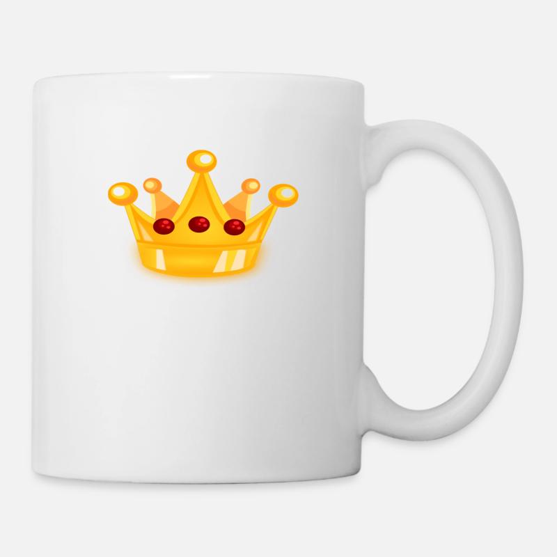 king - Tasse - Weiß