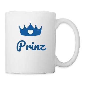 Prinz - Tasse - Weiß - Rechts