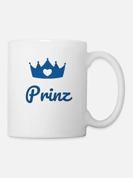 Prinz - Tasse - Weiß