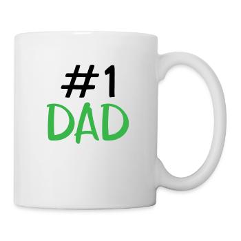#1 Dad - Mug - white - Right