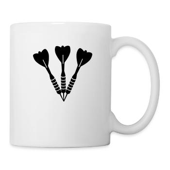 Darts Sports Fun - Mug - white - Right