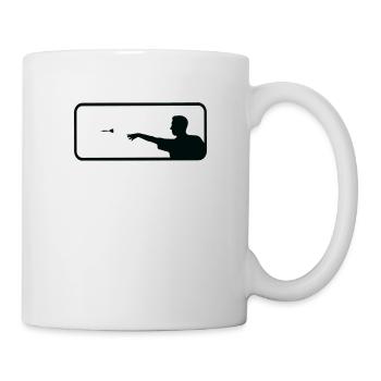 Darts Sports Fun - Mug - white - Right