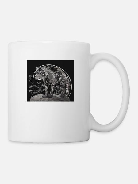 Tiger - Tasse - Weiß
