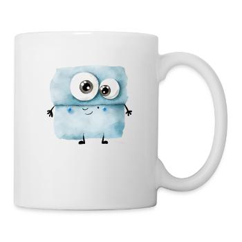 Cute monster drawing - Mug - white - Right