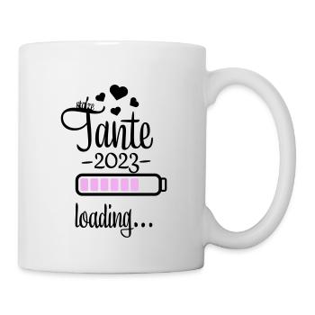 tante 2023 2f 19 - Tasse - Weiß - Rechts
