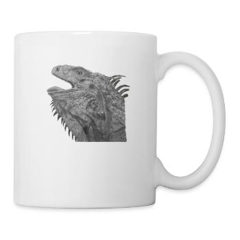 Bartagame - Tasse - Weiß - Rechts