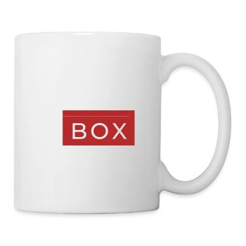 Drink outside the box - Tasse - Weiß - Rechts