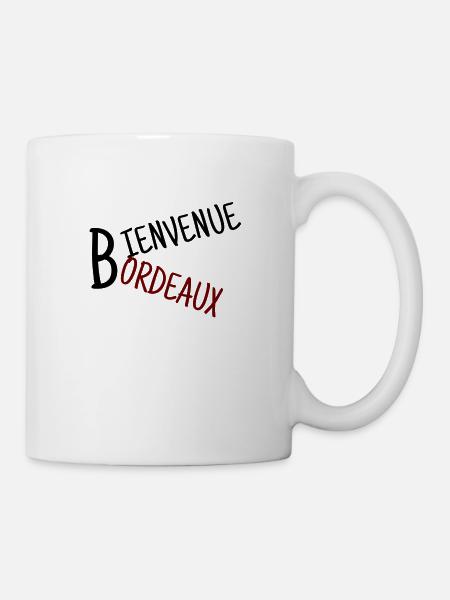 BIENVENUE BORDEAUX - Mug blanc - blanc