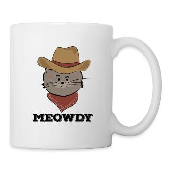 Meowdy Red - Mug - white - Right
