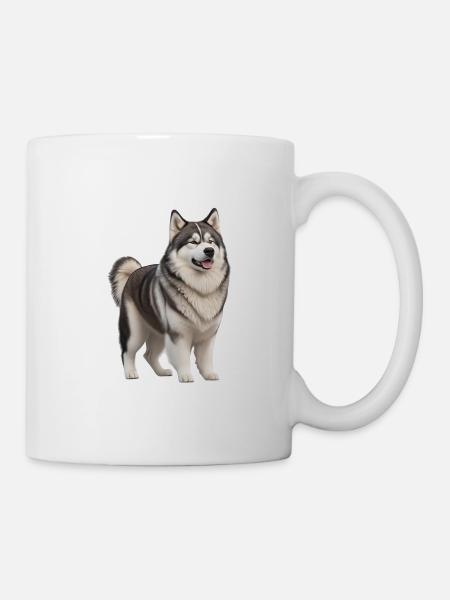 Malamut - Tasse - Weiß