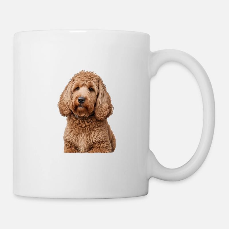 Pudel - Tasse - Weiß
