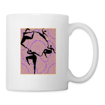 Dance Tanzen Menschen - Tasse - Weiß - Rechts