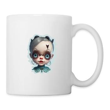 Horror Doll Halloween - Mug - white - Right