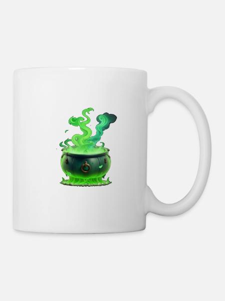 Hexenkessel - Tasse - Weiß